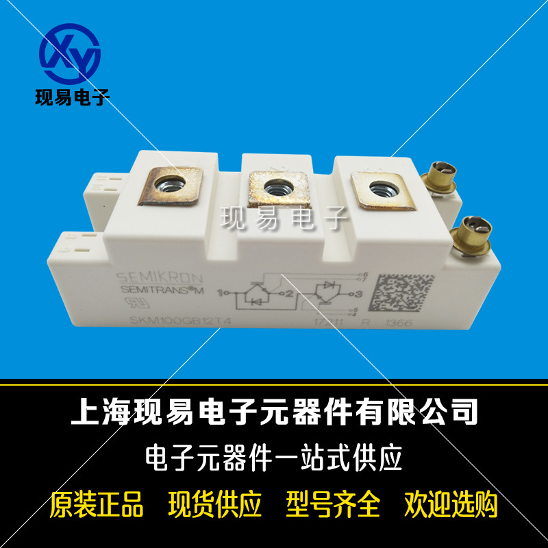 SKM100GB12T4 SKM100GB123D SKM100GB124D全新原裝西門康IGBT模塊