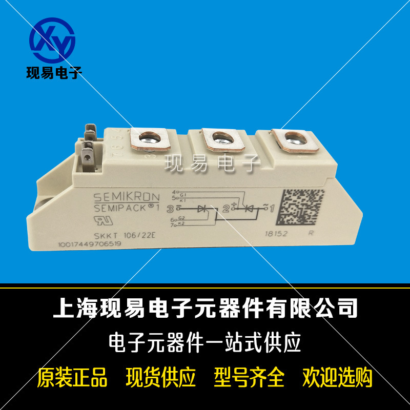 SKKT26/12E SKKT26/16E全新原裝德國SEMIKRON西門康可控硅模塊